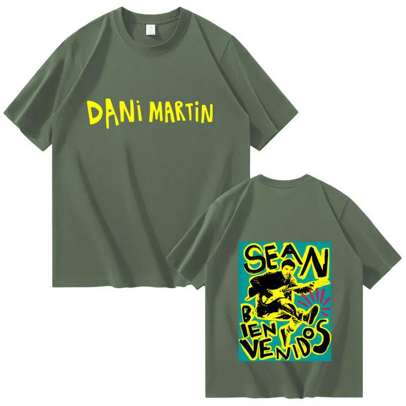 Singer Dani Martin Punk Graphics Print Harajuku TShirts Mens Women Cozy Short Sleeve T Shirts Aesthetic Tide Streetwear Tshirt