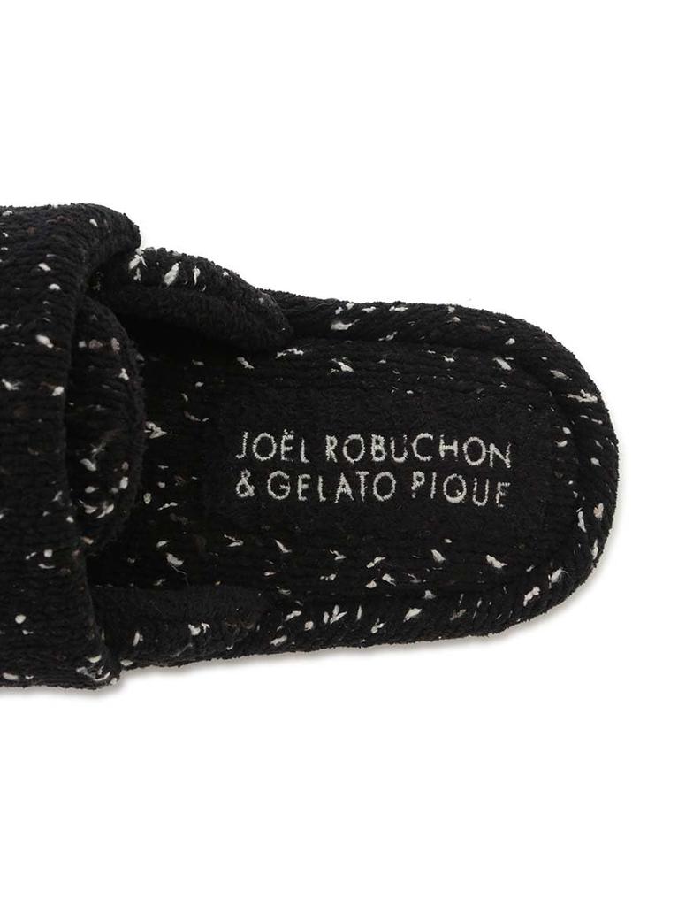 Gelato Pique Robuchon HOMME Souffle Room Shoes PMGS251558 BLK Free Size Joël