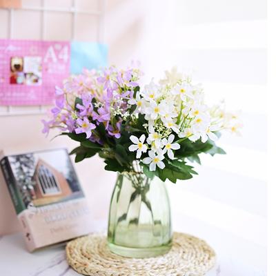 Simulation Flower Jumping Orchid Pastoral Chrysanthemum Nordic Chrysanthemum Family Living Room Ornament Wedding Decoration Photography Props