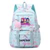 Anime K-Pop Demon Hunters Printed Backpack Large Capacity Bookbag Student Boy Girl Schoolbag Outdoor Large Capacity Waterproof Sport Laptop Travel Bag