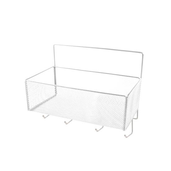 

Металлический сетчатый держатель Small with hook белый