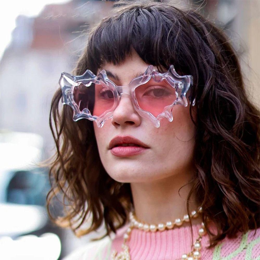 Cat Eye Sunglasses Women Men Fashion UV400 Protection Y2K Punk Sun Glasses Colorful Ladies Steampunk Shades Travel Eyewear