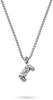 S.Oliver Heren Roestvrij Staal Ketting met Cool Hanger - Modern Casual - Perfect Cadeau