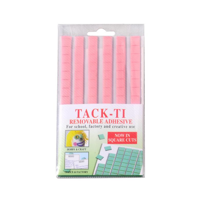 Nail Art Practice Clay: Green and Pink Adhesive for Nail Tip Fixing and Modeling Tools