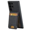 SUTENI H03 For Samsung Galaxy S24 Ultra Case Litchi Texture Kickstand Phone Shell