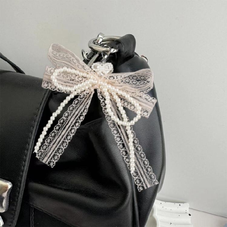 Lace Bowknot Shoe Jewelry for Sneakers Shoelaces Charm Detachable Shoe Clip with Faux Pearls Footwear Accessories