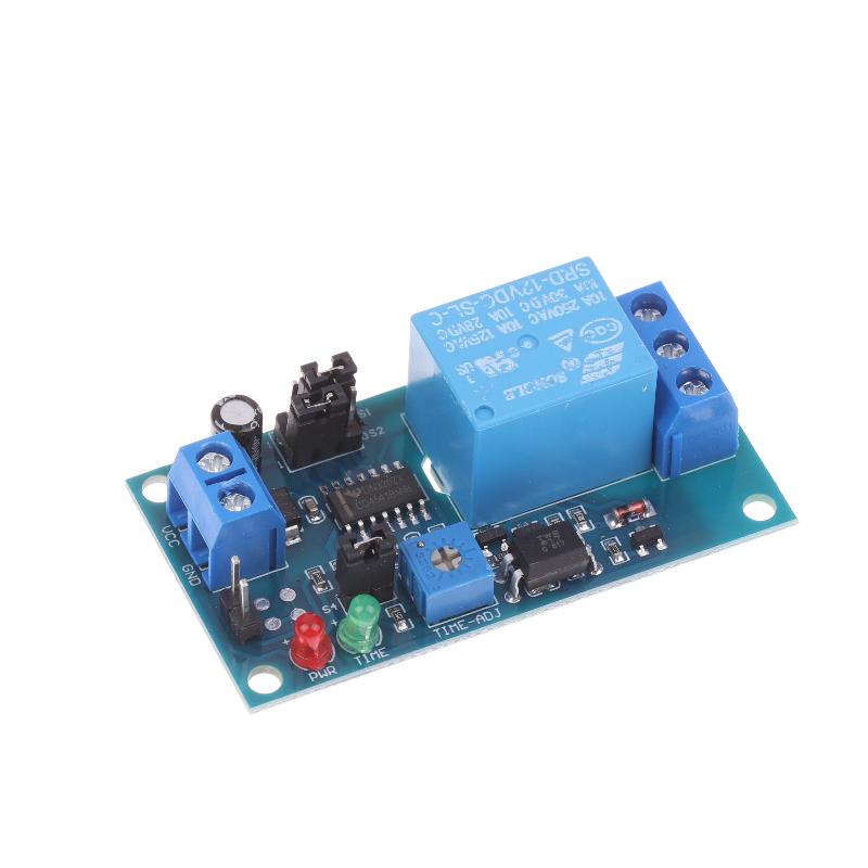 Premium Timer Switch Module 5V/12V DC with Delay Turn On/Off Relay Board