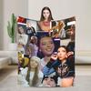 Puerto Rican Rapper Super Soft Blanket Young Miko Decorative Plush Throw Blanket Bedroom Flannel Bedspread Sofa Bed Cover