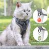 1Set Cat Harness Leash Set Escape Proof Breathable Reflective Adjustable Kitten Puppy Chest Strap Traction Rope Pet Supplies