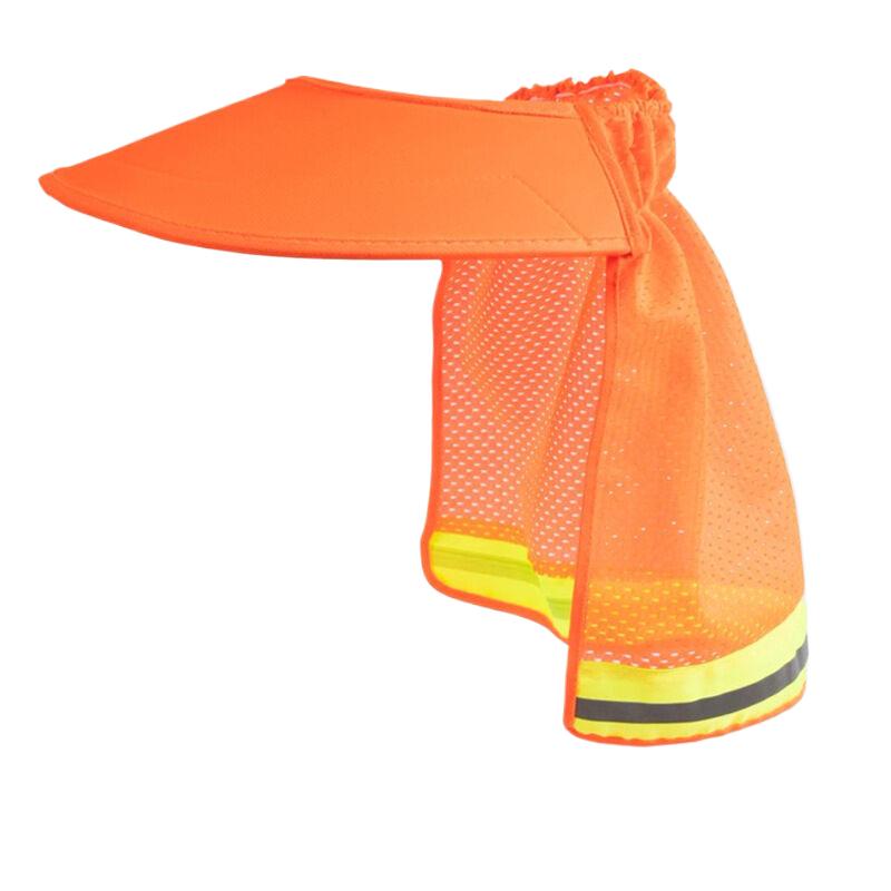 

1 шт. Защита шеи для касок, Светоотражающая шляпа, Летний солнцезащитный козырек, Безопасная каска с козырьком, Светоотражающая накидка для строителей