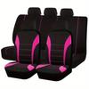 NEW Four Season Car Front/Rear Seat Cover Polyester Fabric Protect Seat Covers Safe Truck Van SUV Seat Protecto Accessory
