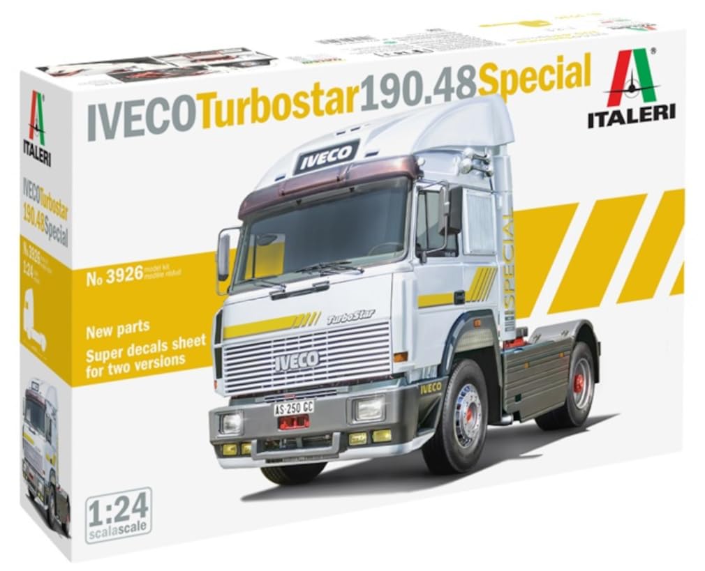 Platz Italeri 1/24 Scale Iveco Turbostar 190-48 Special Plastic Model Kit IT3926