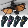 Car Sun Visor Glasses Fastener Clip Car Auto Sunglasses Eyeglasses Case Ticket Card Clamp Holder Clip Car Interior Accessories