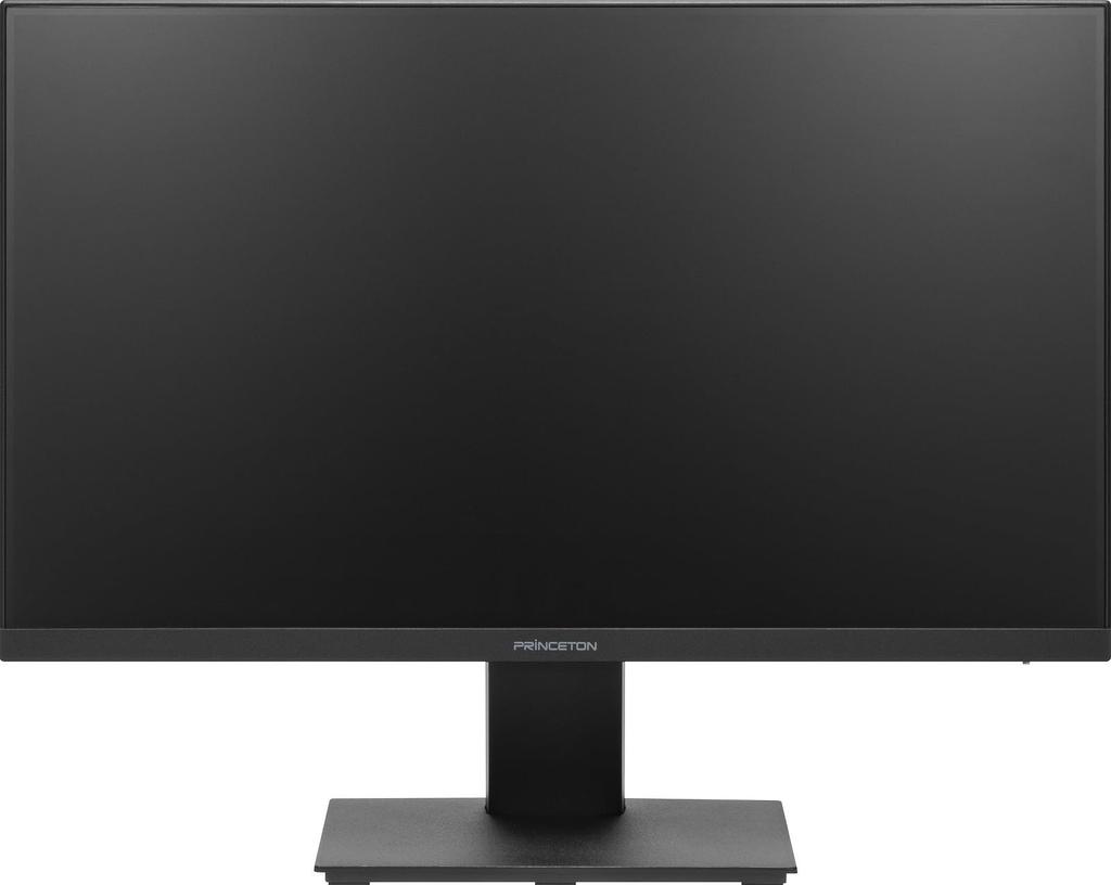 Princeton Monitor with Full Wide Viewing IPS 100Hz Refresh Blue Light sRGB HDMI DisplayPort USB Hub Audio Output 24-inch Type-C Input, HD, Panel,