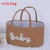 Cotton Rope Storage Basket With Removable Liner For Toy Organization And Laundry Use