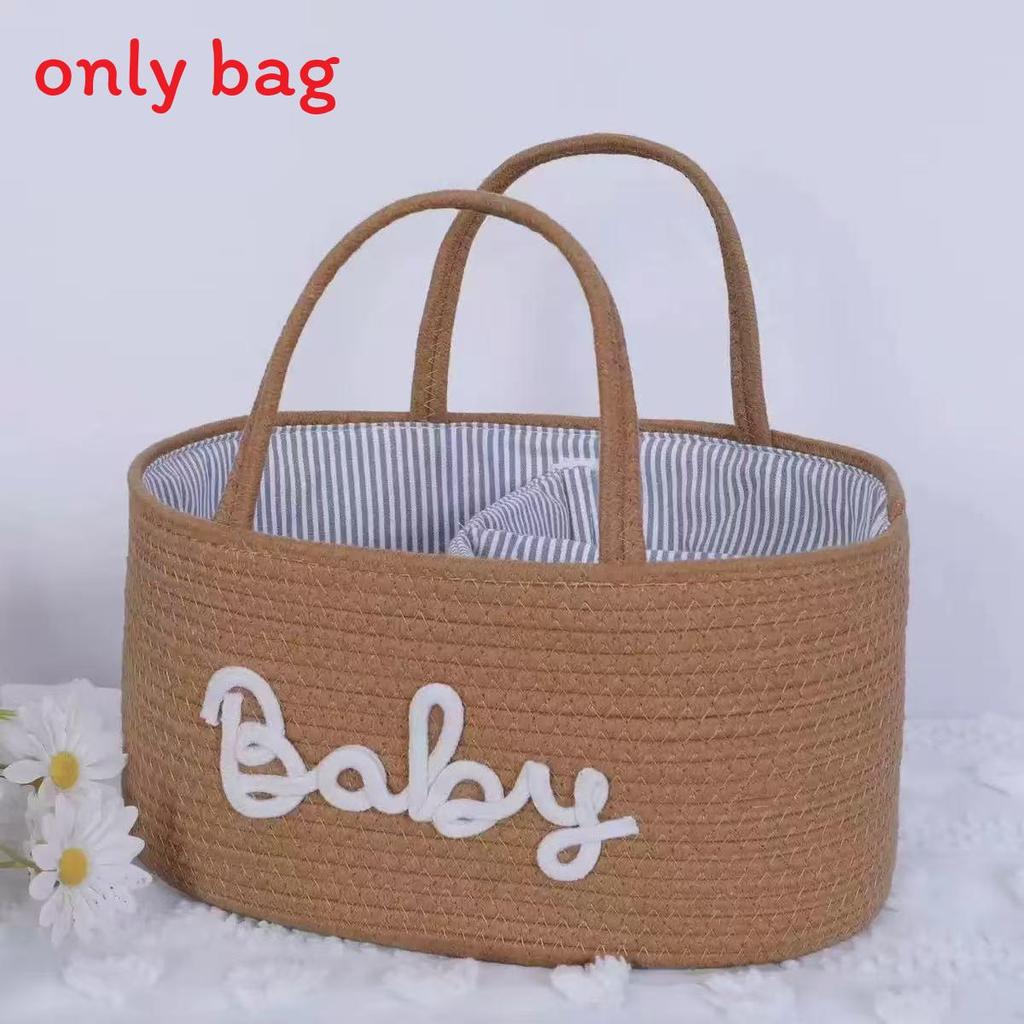 Cotton Rope Storage Basket With Removable Liner For Toy Organization And Laundry Use