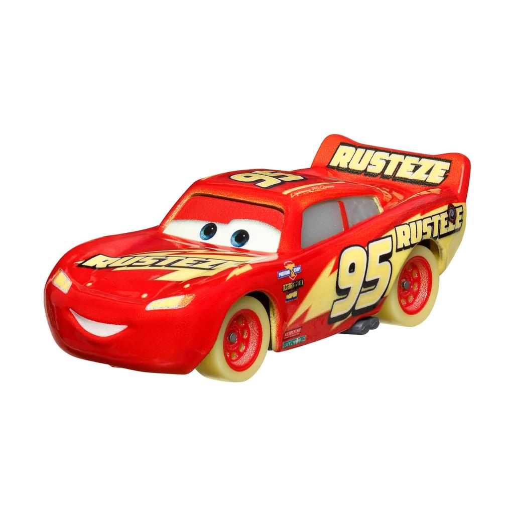 Disney Cars Disney Pixar Cars Glow Racer Lightning McQueen Cars Metal - -