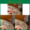 Butterfly Zircon Open Cuff Bracelet With Cubic Zirconia For Womens Fashion Jewelry