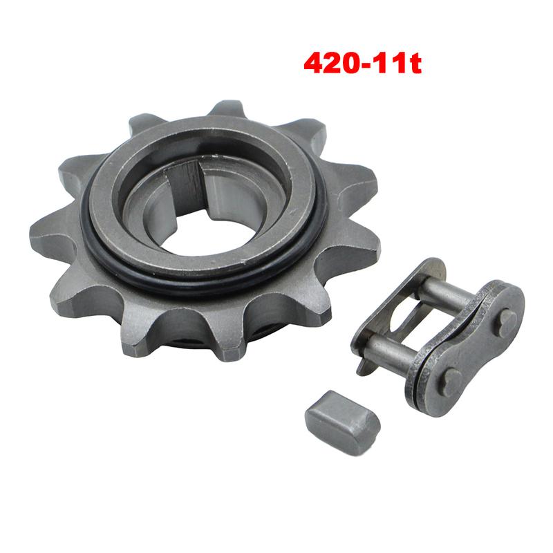 420-11 Tooth 16mm Motorcycles Sprocket Pinion For Coleman CT200 Trail 200 Mini Bike KT196 Go Kart