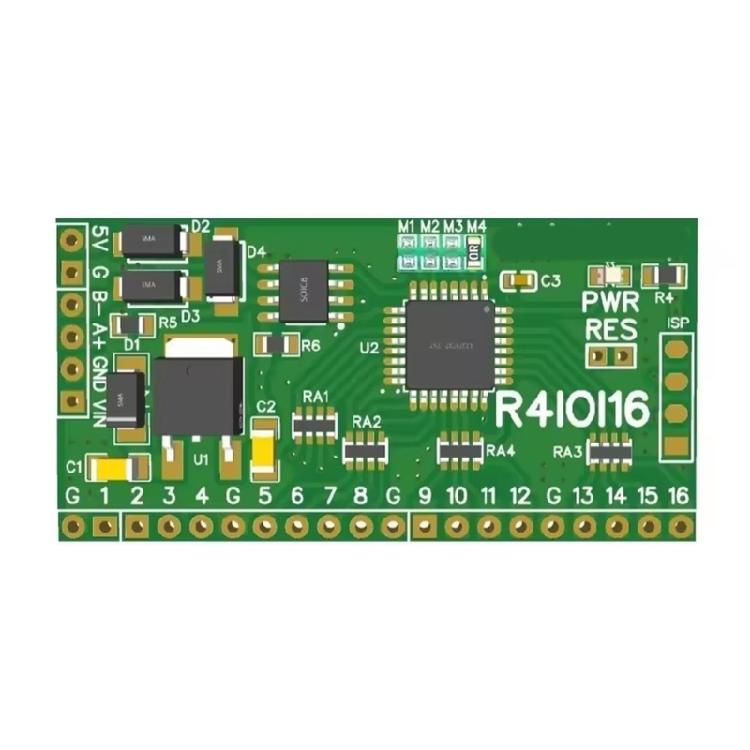 

16CH 5 IN 1 Modbus Rtu Digital IO Module Switching Remote IO Expanding RS485 NPN DI-DO Pin Cores Board Replacement