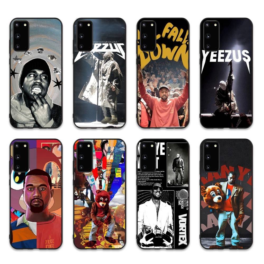 Rapper Kanye West YE Phone Case For Samsung S 24 Fe 25 Ultra Plus 20 Lite 21 30 22 23 24 22 Ultra 5G Fundas