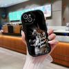 LZ30 Tiger Lion Cat Clear Soft Wave Phone Cases for Xiaomi 11 Lite Redmi Note 13 12 8 Pro 9 12C A3 Infinix Smart 8 Tecno Protection Back Cover