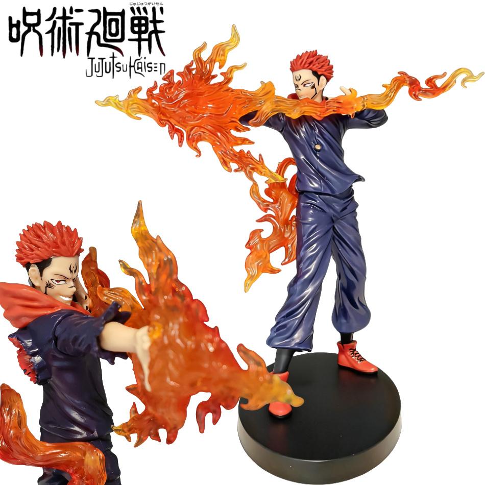 Activating Toys Hot Anime Jujutsu Kaisen Figure Itadori Yuji Ryomen Sukuna Makora Action Model Pvc Statue Desktop Ornament Collection Toys Gift