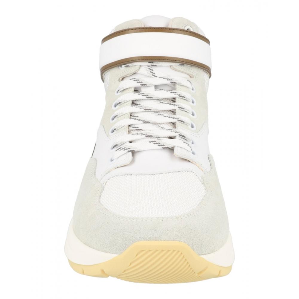 Salvatore Ferragamo Cosma High Top Sneakers Bianco