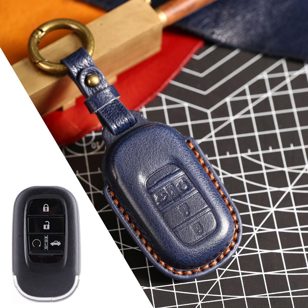 Applicable to Honda Civic key cover 11th generation 2022 new Honda Civic four-button men's leather key case buckle