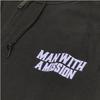 MAN WITH A MISSION Light Hoodie (Black) Size S