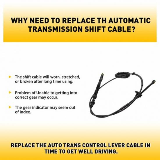 New Transmission Auto Shift For Cable 2002-2009 GM Envoy Trailblazer Replacement