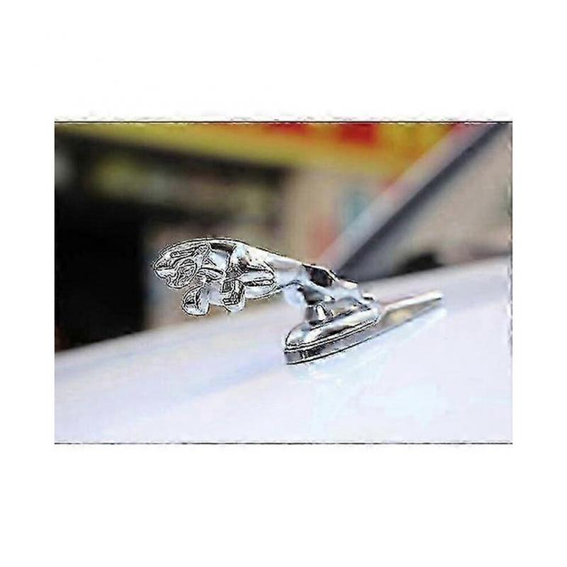 3D znak pro logo automobilu Jaguar Ozdoba na přední kapotu Potah auta Chromovaný Orel Značka Příslušenství pro automobily Jaguar XF XJ XE XK XKR XFL XJS E Příslušenství