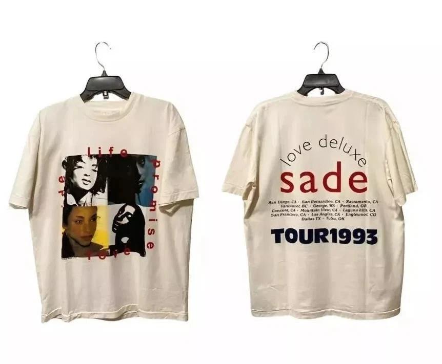 Vintage 1993 Sade Love Tour 1993 T-shirt size S-5XL L