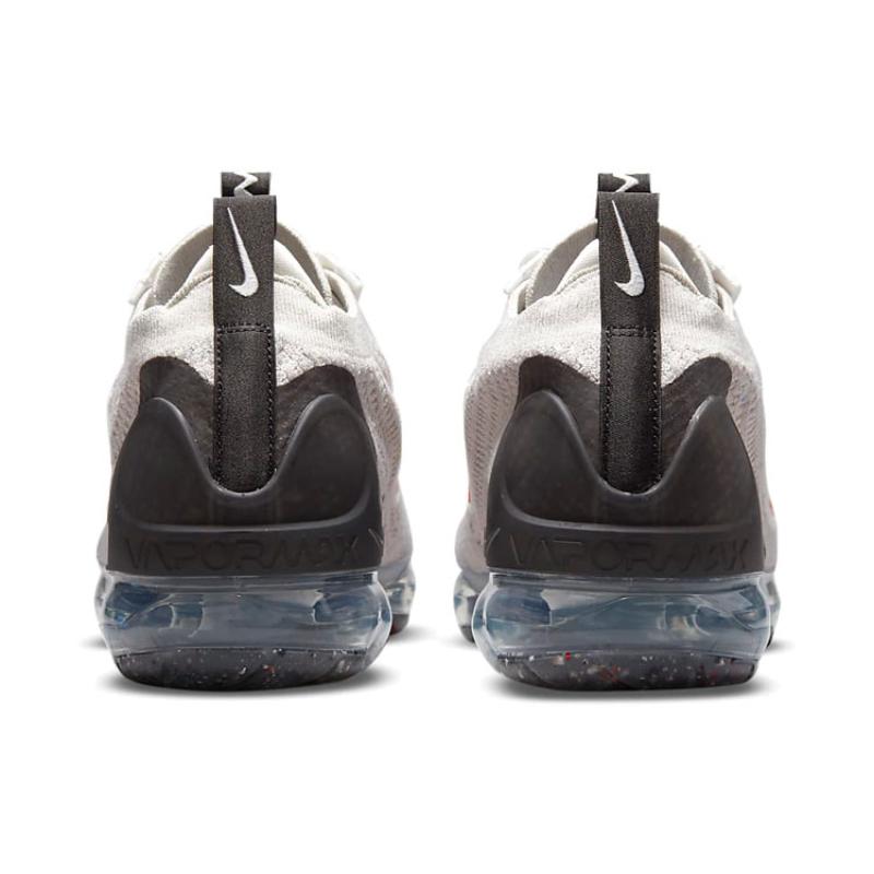 Nike Air Vapormax 2021 Flyknit 'Light Bone University Red' Running Shoes DH4085-003