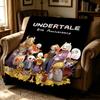 game U-Undertale-e Throw Thick Comfort Flannel Quilt, Multi-scene Use Indoor Outdoor Daily Nap