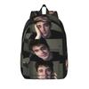 C-Charles Leclerc Backpack for Men Women Cool High School Business Daypack  Laptop Canvas Bags Outdoor