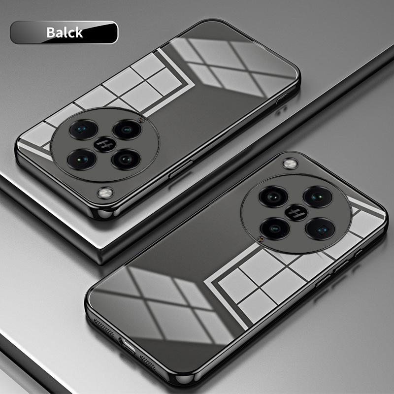 Applicable to OPPO FindX9Pro electroplated glitter mobile phone case FindX8 transparent K15 anti-drop protective case
