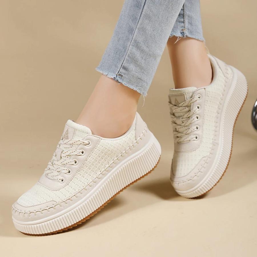 2025 Women's Shoes 2024 New Fashion Casual Trend Sports Versatile Plus Size Color Thick Soled Casual Board Shoes Women Sneakers