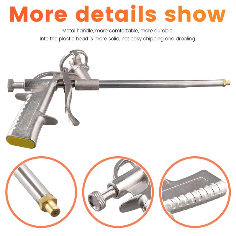 A44Z-Foam Expansion Gun Polyurethane Foam Gun Foam Glue Gun Blowing Agent Gun Glue Gun Universal Foam Filler