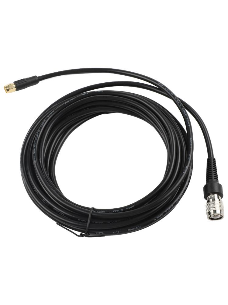 5M Length GNSS Antenna Cable 5M Signal Cable Gold-Plated Connector Injection Molded Design For GPS Applications