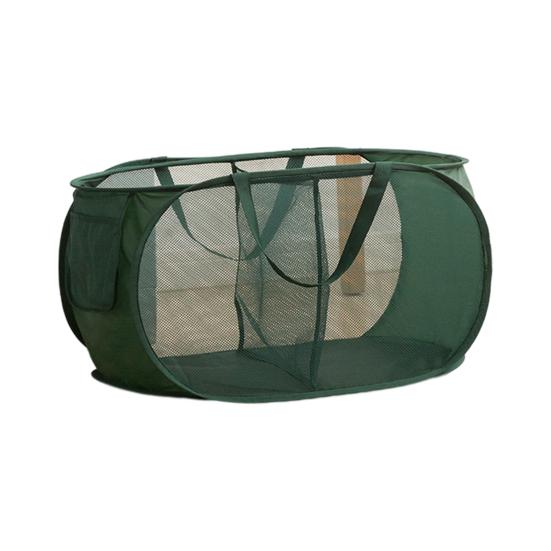 Modern Multifunctional Sorting Collapsible Mesh Laundry Hamper Bag Clothes Organizer Bathroom Supplies Laundry Organizer