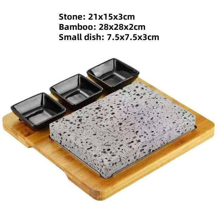 Cooking Stones for Steak Indoor Grill Sizzling Hot Stone Set Lava Steak Stones Hot Stone Cooking Hot Rock Cooking Stone Set
