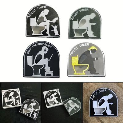 Toilet Timer Time Out Stool Sand 5 Minute Restroom Clock Hourglass Clock Timers