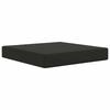 Outdoor Sofa Cushions 3 Pcs Black Polyester
