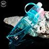 400/600ML Water Bottle With Straw Drink Spray Cup Cycling Hiking Outdoor Sports Solid Plastic Spray Cool Outdoor Water Bottle