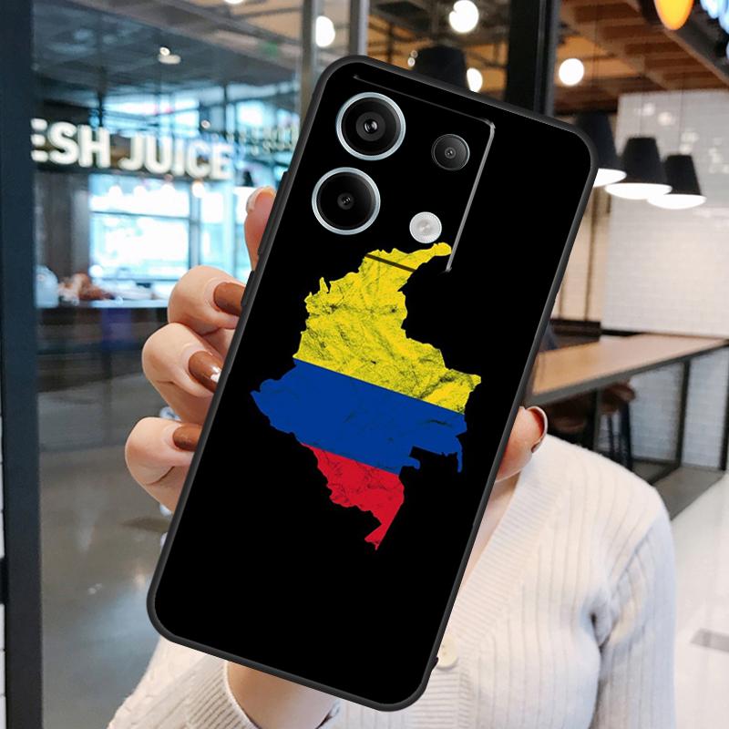 Colombia Flag Case For Xiaomi Redmi Note 11 9 10 12 13 14 15 Pro Plus Redmi 15 15C 10C 12C 13C 14C Cover