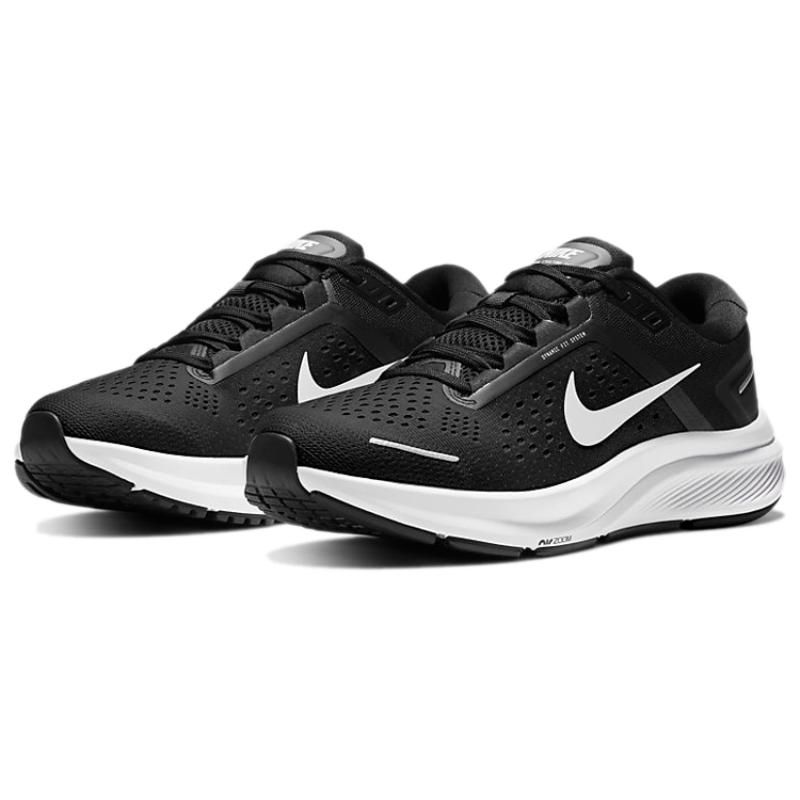 Nike Air Zoom Structure 23 Black White Women's Sneakers casual CZ6721-001