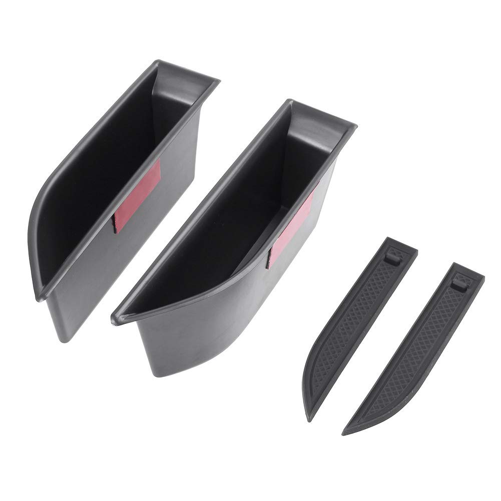 GZYF Interior Front Side Door Storage Set of Compatible with Peugeot GT Boxes, 2, 3008, 5008, (2016, 2017, 2018, 2019, 2020, 2021, 2022, 2023)
