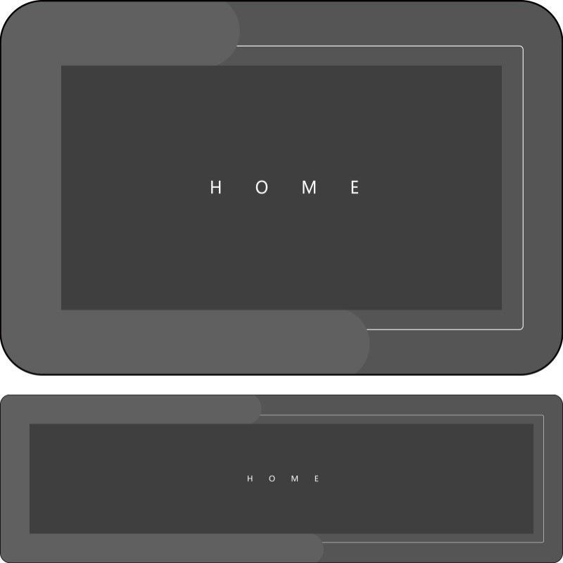 Kitchen Floor Mat Waterproof No-Slip Bathroom Absorbent Bath Mat Quick Dry Floor Mat Floor Mat Toilet Door Mat