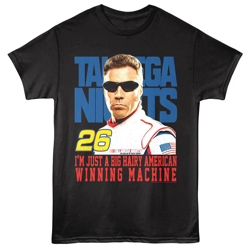 Talladega Nights American Winning Machine Unisex T-Shirt XXL